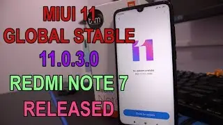 MIUI 11 Global Stabil 11.0.3.0 Redmi Note 7 Dirilis Install Sekarang