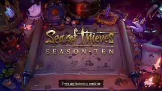Sea of Thieves: Season Ten Title Screen (PC, Xbox One, XSX, XSS)