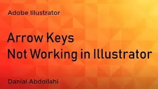 Adobe Illustrator - arrow key not working in illustrator