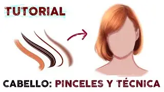 Como Pintar Cabello [Principiantes] Técnica Digital | Clip Studio Paint