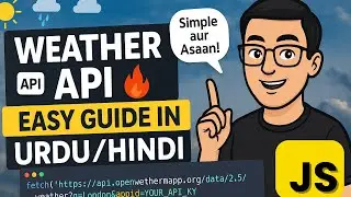 📍How to use the Open Weather API - [Urdu/Hindi]