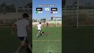 Penaltis con Gómez al mejor de 3 