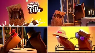 All The Best Kellogg's Chocos Fills Funny ChocoRobbers Commercials