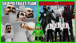 OMG! Pertama Kali Bertemu Dengan Skibidi Toilet VS Cameraman & Speakerman Di Tengah Perkotaan