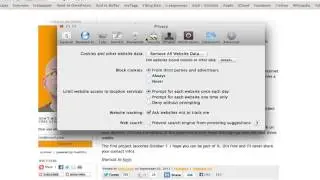 How to Block 3rd Party Cookies on Safari : Mozilla Firefox Tips & More