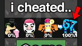 I Secretly Cheated in ADMIN Lucky Block Race!