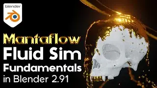 How to create a Fluid Simulation in Blender (without any add ons)
