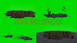 Ground breaking green screen | NO COPYRIGHT