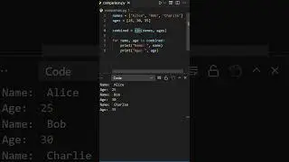 Python: how to quickly connect two lists in Python using zip? [EN]