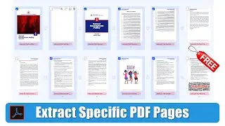 Extract Specific PDF Pages FAST with Adobe Reader!