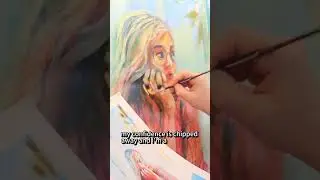 You ARE what you TELL yourself #oilpainting #inspirationalstory