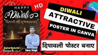 Create Dipawali Poster's | Diwali Festival Poster Design