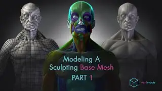 Mastering Anatomy For 3D Artist: Modeling A Sculpting Base Mesh In Maya Part 1