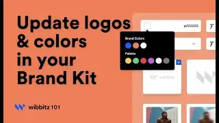 Update logos and colors in your Brand Kit