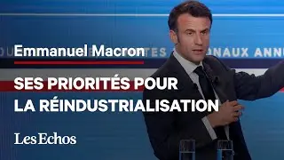 Réindustrialisation de la France : ce qu’il faut retenir des annonces d’Emmanuel Macron