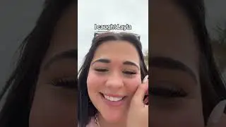I caught her doing the trend LOL