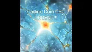Casino Coin CSC Swap Information Update!!!  Poker Vlog #7 Coming Soon...Cash Giveaway!!!