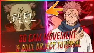 3D Cam Movement & Null Object Tutorial |  Typography Tutorial | Alight motion 4.0 Full Tutorial