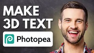 How to Make 3D Text in Photopea (Full Guide)