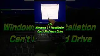 Windows 11 Install No Drives Found  💻  
