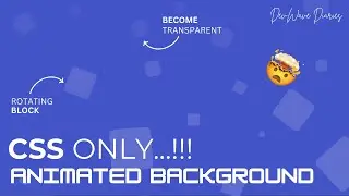 Easy Pure CSS Animated Background Effect | CSS Animation | Background Effect | Nth Child Property