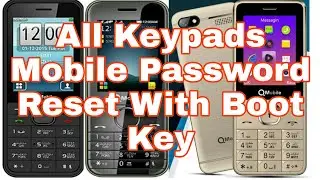 Q mobile Any All Keypad Mobile Phone Pin  Password  Code Unlock Very Easy Method 100%% Working