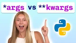 Python *args vs **kwargs - Visually Explained
