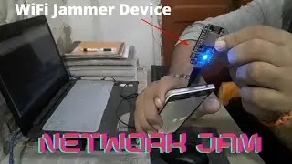 Wifi Jammer Device Review 2021 ||  NodeMCU ESP8266 Device for WiFi Jamming || Pentestblog || 