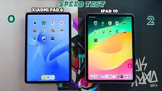 Xiaomi Pad 6 vs iPad 10 Speedtest & Camera Comparison