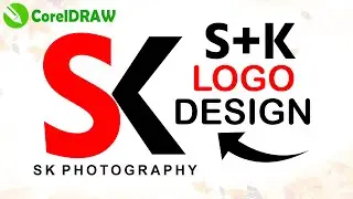 SK Logo Design | CorelDraw Logo Design | How To Design SK Logo in CorelDraw | CorelDraw Tutorial