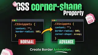 New CSS corner-shape + Animation Explained in 7 Minutes
