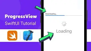 How to create a Progress Spinner in Xcode with ProgressView (SwiftUI / iOS)