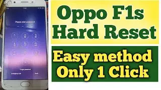 Oppo F1s (A1601) hard reset | Remove Pattern with Sp flash tool 100% (No Box) New Method 2022.