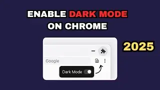 Turn Any Website into Dark Mode on Chrome (2025 Easy Guide!)