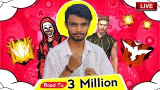Free Fire Hardest Challenges 😱 | Road To 3M Subscribers 😍 | Free Fire Live 🔥 