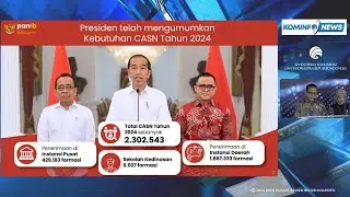LANGSUNG DARI MENPAN RB PENGADAAN SELEKSI ASN CPNS PPPK TAHUN 2024