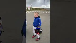 He comes out of nowhere with his booster! 🤯