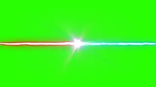 Laser light Green Screen Video - 3D magic lighting