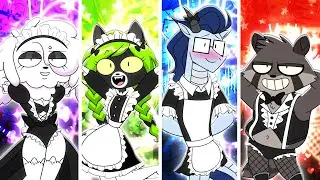 Rocky Rakoon's Super Hot Maids // Funny Animation Meme Mega Mix Comp 