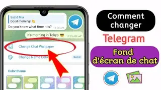 Comment changer l'arrière-plan de discussion Telegram | arrière-plan de discussion Telegram