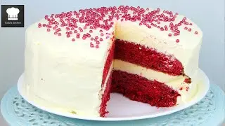 Red Velvet Ice Cream Cake