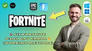 How to Fix Fortnite Error D3D11 Compatible GPU (Easy Fix 2025)