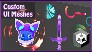 Unity | Custom UI Meshes URP + Built-In