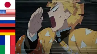 Zenitsu screaming 