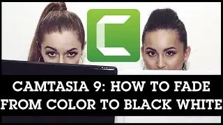 Camtasia 9 Fade Between Color to B&W in Your Videos - Color Animation Effect