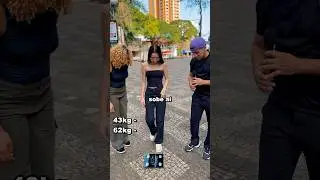 Qual é o seu peso? Acertou ganha o prêmio🤑