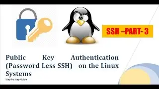 Passwordless Authentication in SSH | public and private key in SSH  