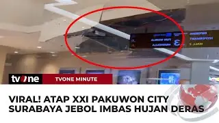 Atap XXI Pakuwon City Jebol, Air Menggenangi Lantai | tvOne Minute