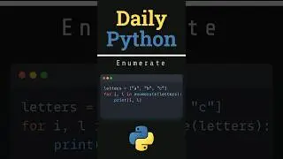 What is Enumerate in Python 