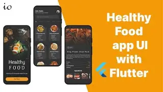 Flutter Food App UI | Flutter Tutorial | App Development Tutorial for Beginners 2023 - Part 1